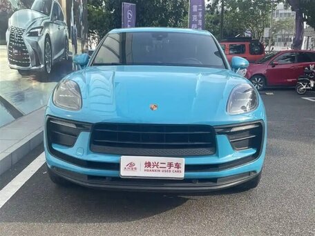 2022 Porsche Macan I Рестайлинг 2, синий, 5361000 рублей, вид 2