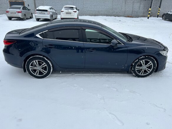 2014 Mazda 6 III (GJ), синий, 1400000 рублей - вид 3