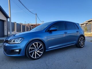 2013 Volkswagen Golf VII, голубой, 1200000 рублей, вид 4