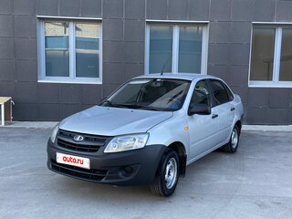 2015 Lada (ВАЗ) Granta I, серебристый, 370000 рублей, вид 1