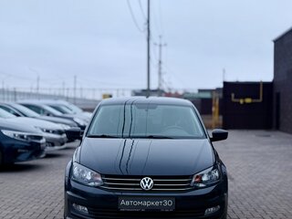 2016 Volkswagen Polo V Рестайлинг, серый, 1099990 рублей, вид 2