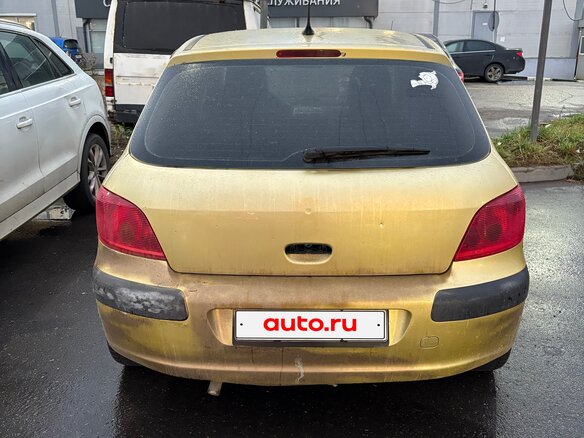 2004 Peugeot 307 I, жёлтый, 155000 рублей - вид 2