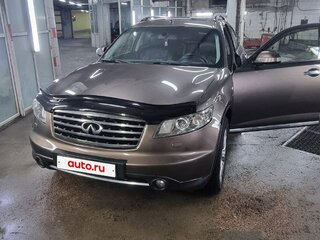 2007 Infiniti FX35 I (S50) Рестайлинг, коричневый, 1100000 рублей, вид 4