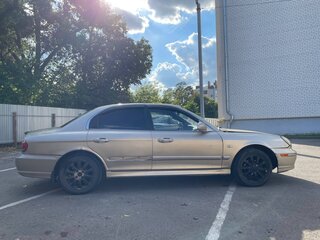 2004 Hyundai Sonata ТагАЗ IV (EF) Рестайлинг, бежевый, 170000 рублей, вид 4