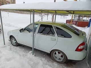 2014 Lada (ВАЗ) Priora I Рестайлинг, белый, 450000 рублей, вид 5