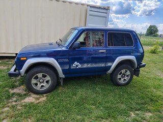 2014 Lada (ВАЗ) 2121 (4x4) I Рестайлинг, синий, 390000 рублей, вид 4