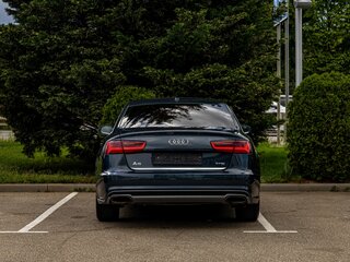 2015 Audi A6 IV (C7) Рестайлинг, синий, 1735000 рублей, вид 5