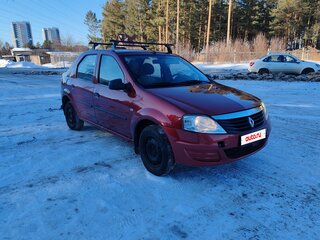 2011 Renault Logan I Рестайлинг, красный, 250000 рублей, вид 3