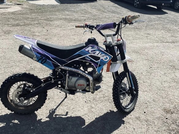 2024 Kayo Mini KMB YX125EM, синий, 70000 рублей