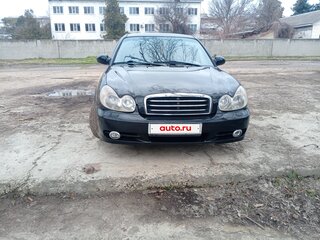 2006 Hyundai Sonata ТагАЗ IV (EF) Рестайлинг, чёрный, 600000 рублей, вид 1