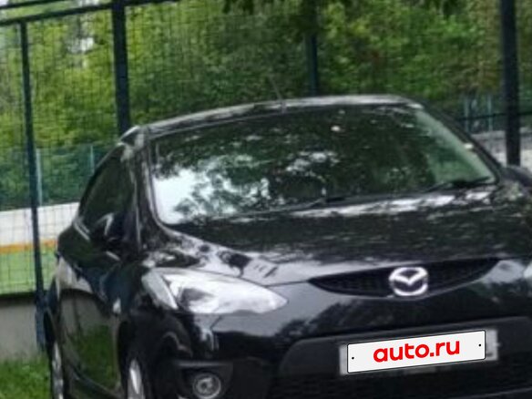 2011 Mazda Demio III (DE), чёрный, 850000 рублей