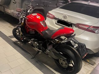 2019 Ducati Monster 1200, красный, 1130000 рублей, вид 1