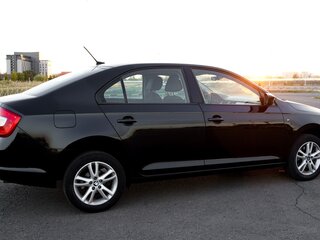 2017 Skoda Rapid I, чёрный, 1350000 рублей, вид 4