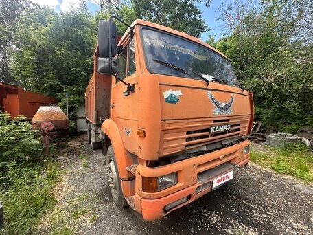2004 КамАЗ 6520, оранжевый, 1000000 рублей, вид 3
