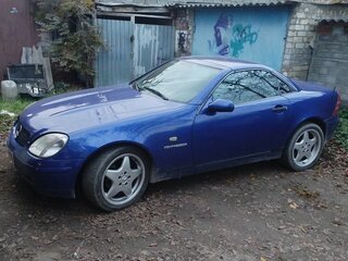 1999 Mercedes-Benz SLK-Класс 230 I (R170), синий, 900000 рублей, вид 5