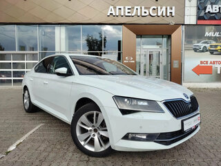 2018 Skoda Superb III, белый, 1827500 рублей, вид 1