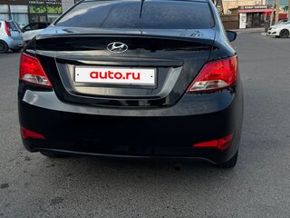 2015 Hyundai Solaris I Рестайлинг, чёрный, 890000 рублей, вид 2