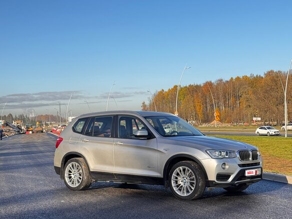 2016 BMW X3 30d xDrive II (F25) Рестайлинг, серебристый, 2700000 рублей - вид 6