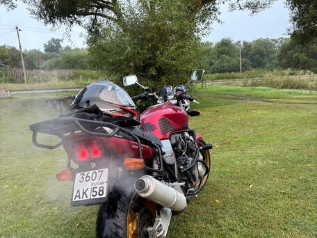2000 Honda CB 400 Super Four, красный, 320000 рублей, вид 1