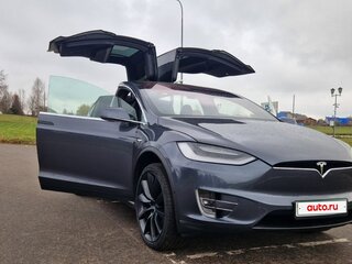 2020 Tesla Model X Long Range Plus I, серый, 3850000 рублей, вид 1