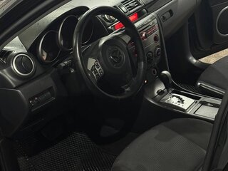 2007 Mazda 3 I (BK) Рестайлинг, чёрный, 660000 рублей, вид 5