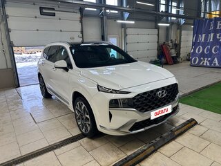 2021 Hyundai Santa Fe IV Рестайлинг, белый, 3490000 рублей, вид 2