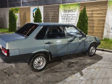 2002 Lada (ВАЗ) 21099, серый, 130000 рублей, вид 2