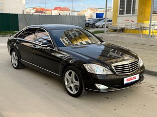 2006 Mercedes-Benz S-Класс 350 Long V (W221), чёрный, 1100000 рублей, вид 3