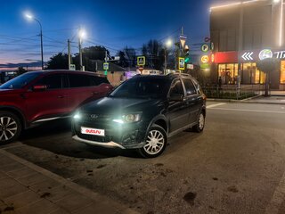 2015 Lada (ВАЗ) Kalina Cross II, чёрный, 619000 рублей, вид 2