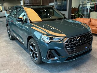 2026 Audi Q3 35 TFSI II (F3), зелёный, 4250000 рублей, вид 2