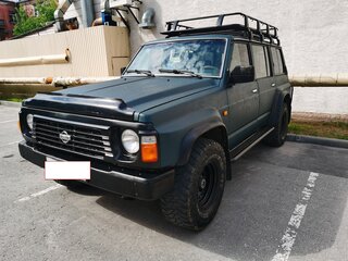 1997 Nissan Patrol IV (Y60), зелёный, 1200000 рублей, вид 3