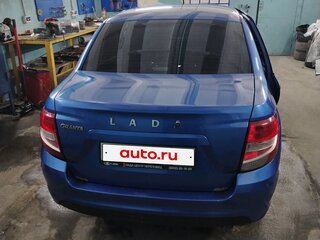 2019 Lada (ВАЗ) Granta I Рестайлинг, синий, 470000 рублей, вид 3