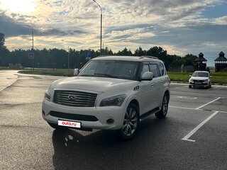 2012 Infiniti QX56 II, белый, 2500000 рублей, вид 1