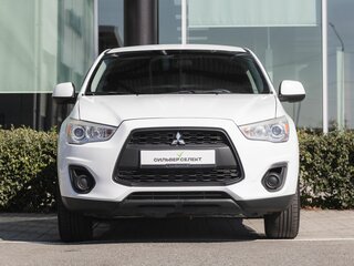 2014 Mitsubishi ASX I Рестайлинг, белый, 1100000 рублей, вид 3