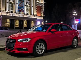 2014 Audi A3 III (8V), красный, 1500000 рублей, вид 1