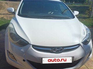 2013 Hyundai Elantra V (MD), белый, 945000 рублей, вид 1