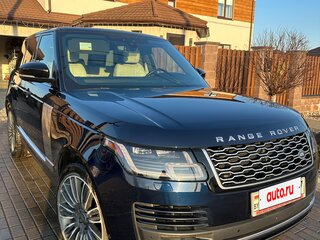 2021 Land Rover Range Rover IV Рестайлинг, синий, 7000000 рублей, вид 5