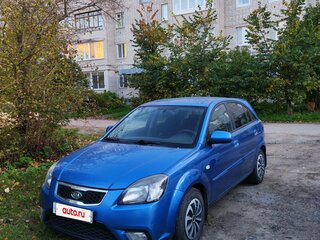 2010 Kia Rio II Рестайлинг, синий, 650000 рублей, вид 1