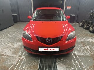 2007 Mazda 3 I (BK) Рестайлинг, красный, 525000 рублей, вид 2