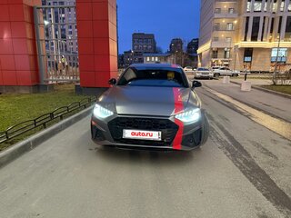 2022 Audi A4 35 TFSI V (B9) Рестайлинг, серый, 4802596 рублей, вид 5
