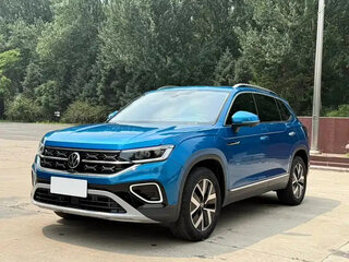 2023 Volkswagen Tayron I Рестайлинг, синий, 2211000 рублей, вид 3