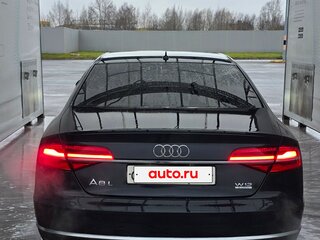 2013 Audi A8 Long III (D4) Рестайлинг, чёрный, 2130000 рублей, вид 3