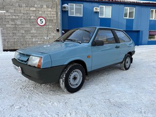 1989 Lada (ВАЗ) 2108 21086, голубой, 690000 рублей, вид 1