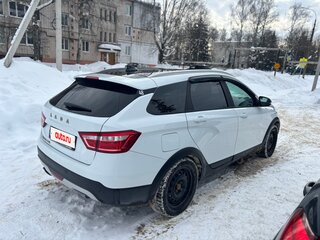 2019 Lada (ВАЗ) Vesta SW Cross I, белый, 1150000 рублей, вид 3
