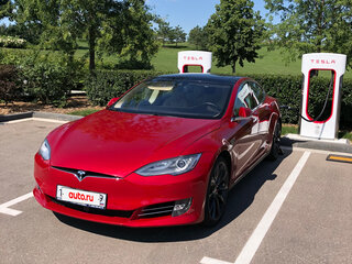 2014 Tesla Model S P85D I, красный, 3000000 рублей, вид 1