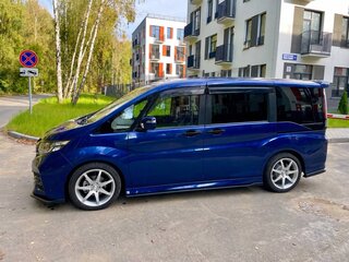 2015 Honda Stepwgn Spada V, синий, 1920000 рублей, вид 4