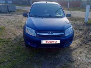 2013 Lada (ВАЗ) Granta I, синий, 450000 рублей, вид 1