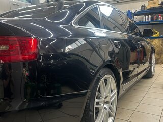 2009 Audi A6 III (C6) Рестайлинг, чёрный, 1070000 рублей, вид 5