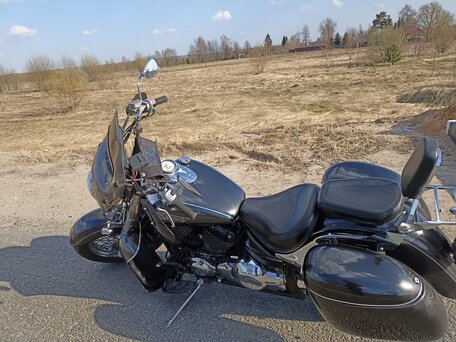 1998 Yamaha XVS400 Drag Star, чёрный, 289000 рублей, вид 5