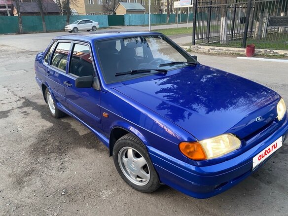 2010 Lada (ВАЗ) 2115, синий, 310000 рублей - вид 5